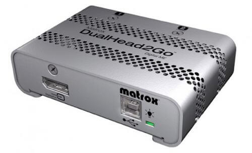 Matrox DualHead2Go Digital Mac Edition - 2 Matrox DualHead2Go Digital Mac Edition - 2