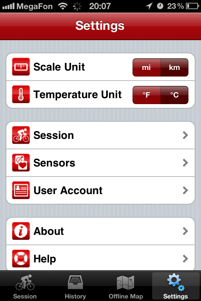settings settings