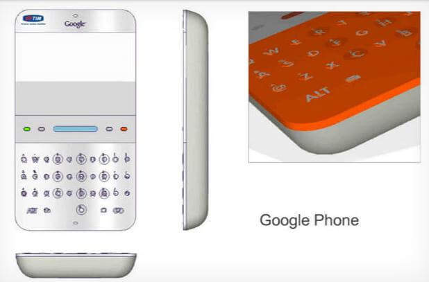 Как выглядел смартфон Google до появления iPhone Как выглядел смартфон Google до появления iPhone