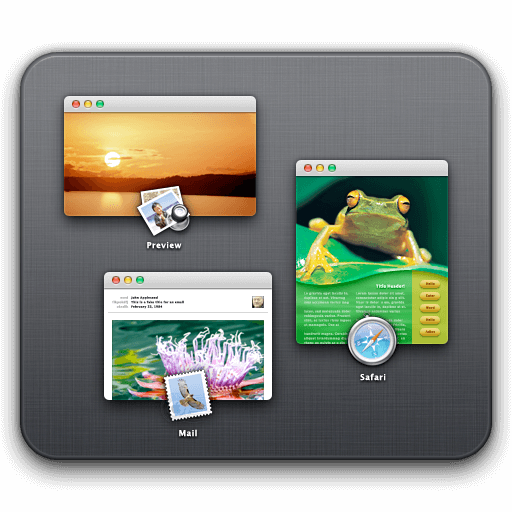 [Mac OS X] Замедленная анимация Mission Control. Фото.