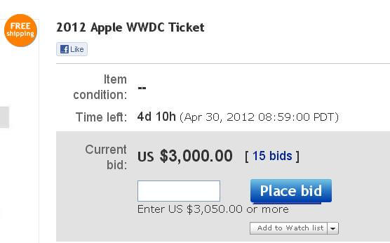 Билеты на WWDC-2012 распродали за два часа Билеты на WWDC-2012 распродали за два часа