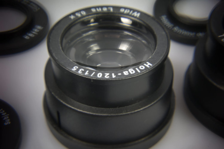 5 Lens in Holga view 5 Lens in Holga view