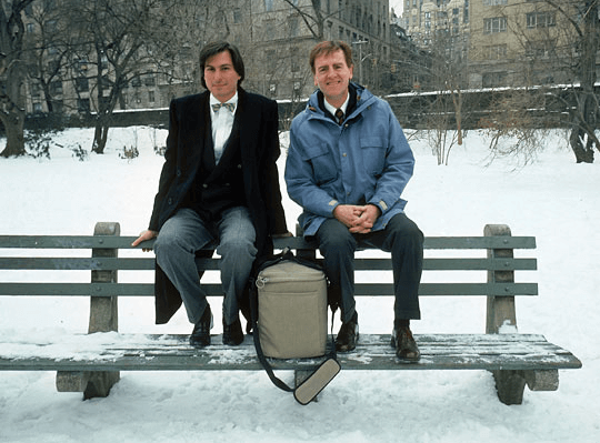 Jobs and Sculley Jobs and Sculley