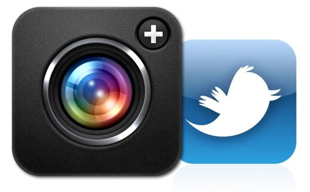 Camera+ Twitter = любовь Camera+ Twitter = любовь