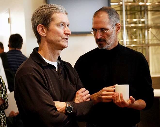 Tim Cook & Steve Jobs Tim Cook & Steve Jobs