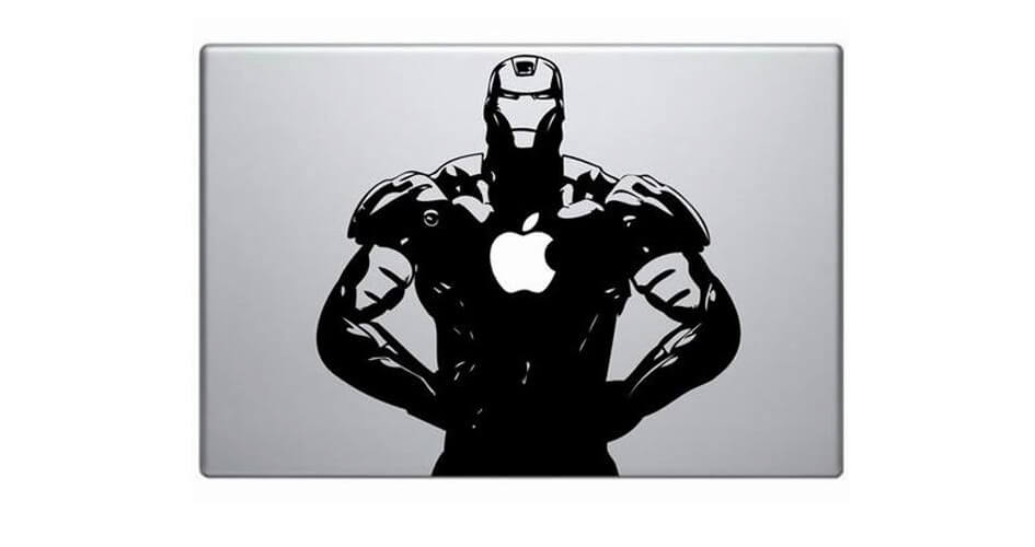 MacBook и Iron Man MacBook и Iron Man