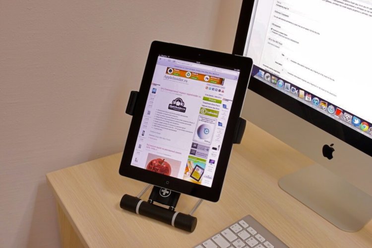Xilence iPad Stand X1 — немецкое качество для вашего iPad. Фото.