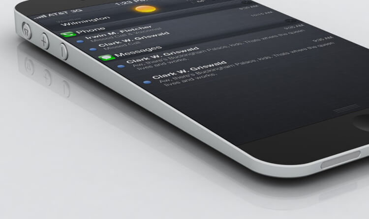 Один из концептов будущего iPhone Один из концептов будущего iPhone