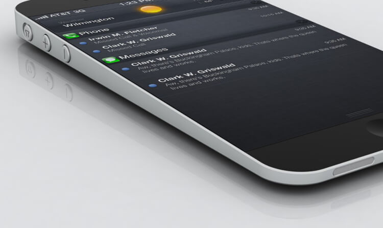 Один из концептов будущего iPhone Один из концептов будущего iPhone
