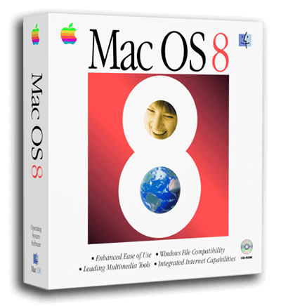 Mac OS 8 box Mac OS 8 box