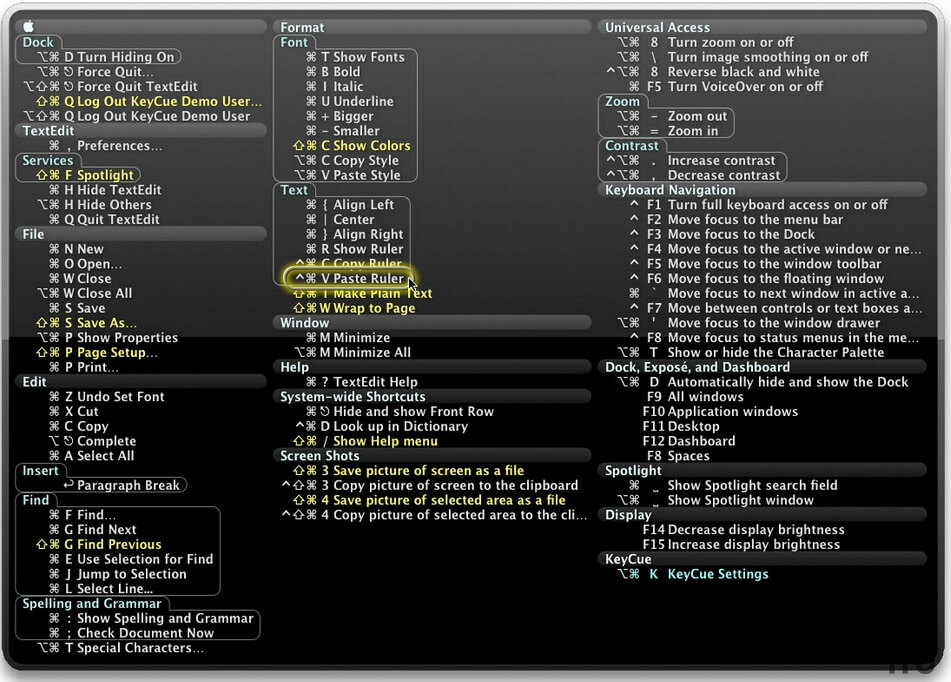 KeyCue KeyCue