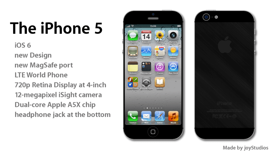 Концепт iPhone 5 Концепт iPhone 5