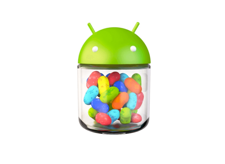 Jelly Bean — одно из лучших обновлений Android. Фото.