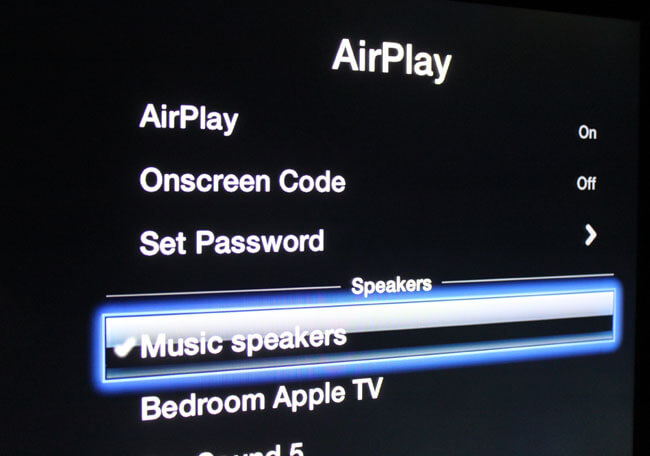 Apple TV получит возможность вывода звука по AirPlay. Фото.