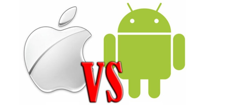 Android и iOS — не конкуренты. Фото.