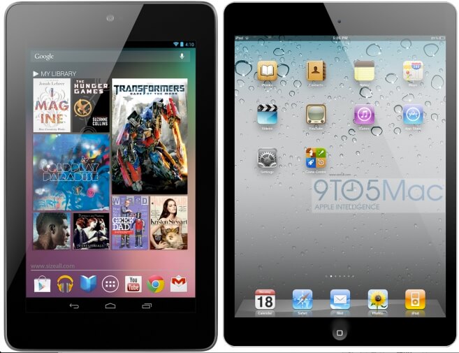 iPad и Nexus 7 iPad и Nexus 7