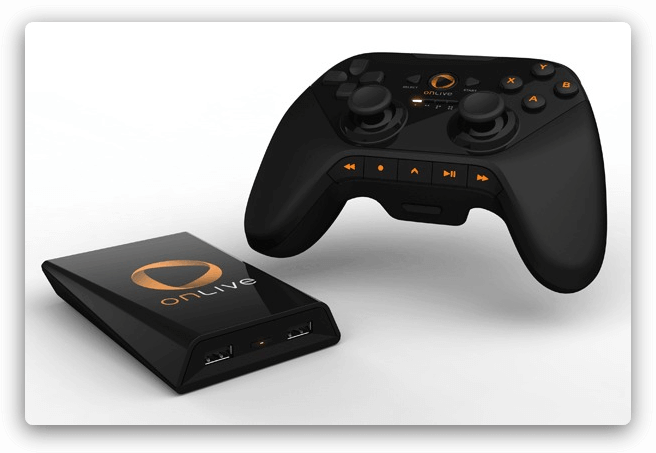 Консоль и пульт управления играми в OnLive Консоль и пульт управления играми в OnLive