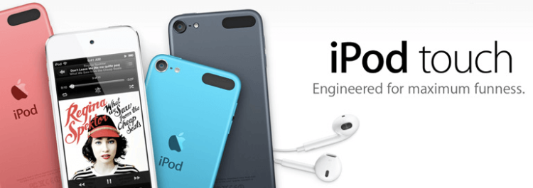 Apple выпускает рекламу новой линейки iPod. Фото.