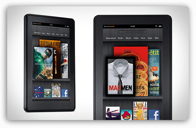 Вторых Kindle Fire будет два Вторых Kindle Fire будет два