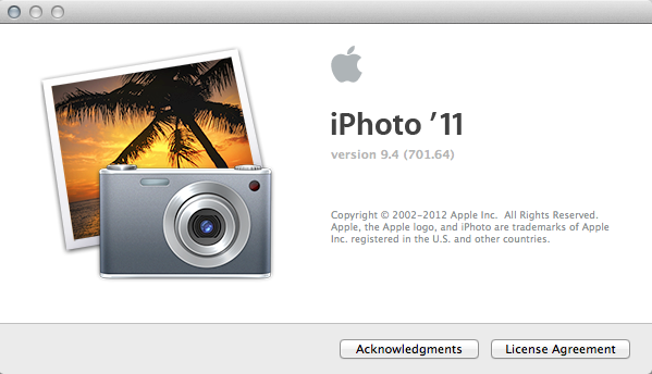 Новая, 11 версия iPhoto. За бесплатно Новая, 11 версия iPhoto. За бесплатно