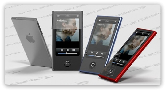 The new iPod nano The new iPod nano
