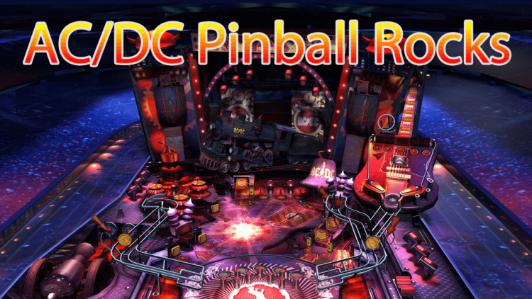 Видеообзор AC/DC Pinball Rocks HD. Фото.