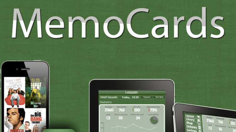 Видеообзор MemoCards. Фото.