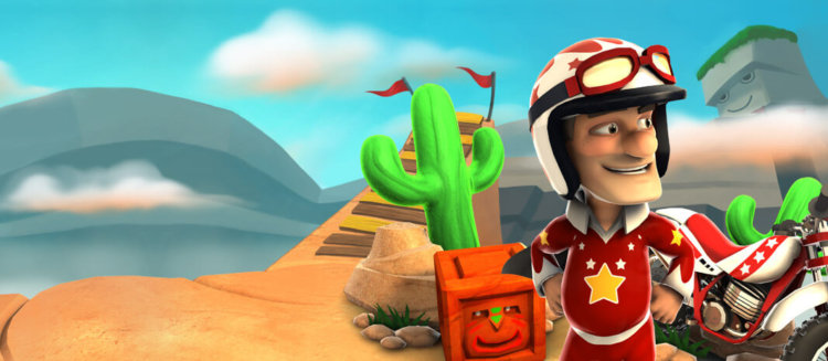 Видеообзор Joe Danger. Фото.