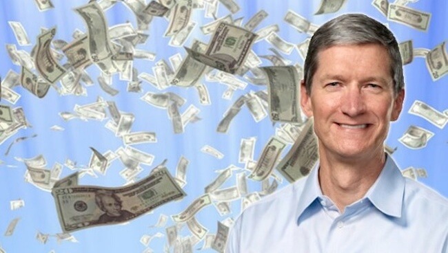Apple исправно платит налоги cook-money