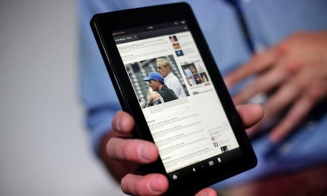 У Apple остались претензии к Amazon kindle