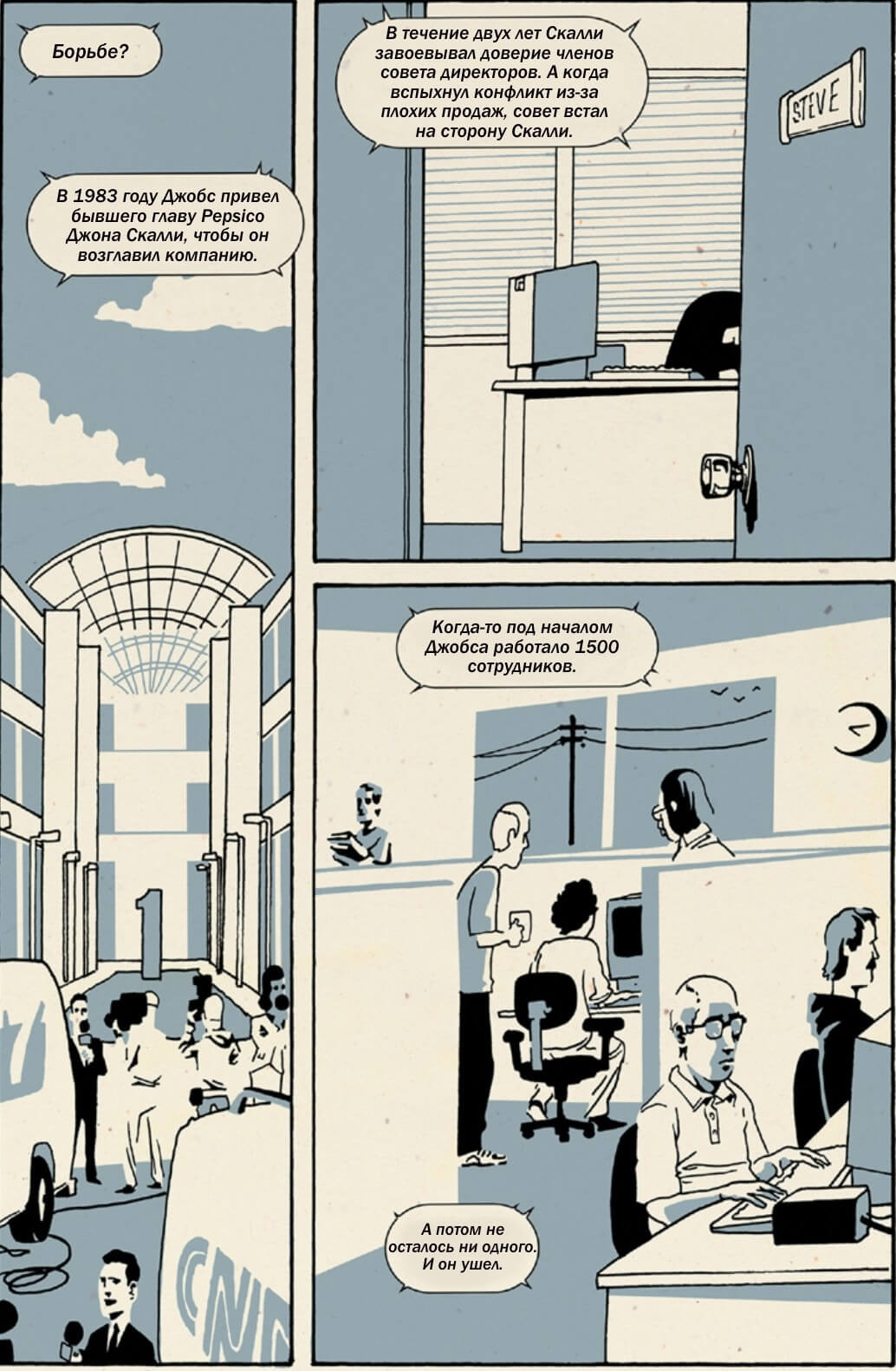 [1] Комикс "Дзэн Стива Джобса"
