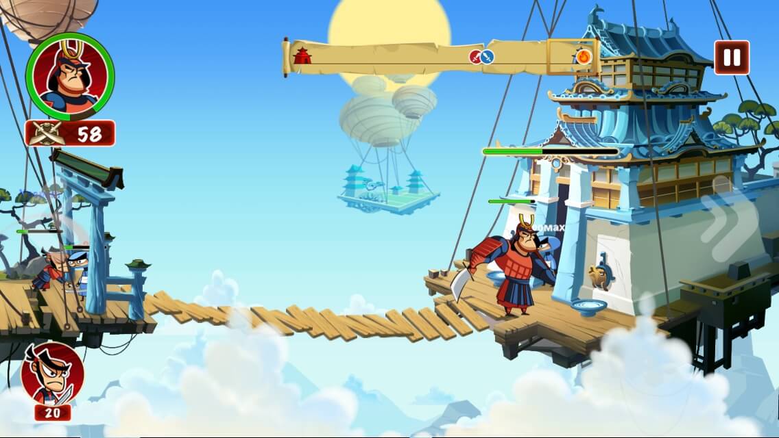 Ninjas vs Samurai: Epic Castle Defense Ninjas vs Samurai: Epic Castle Defense