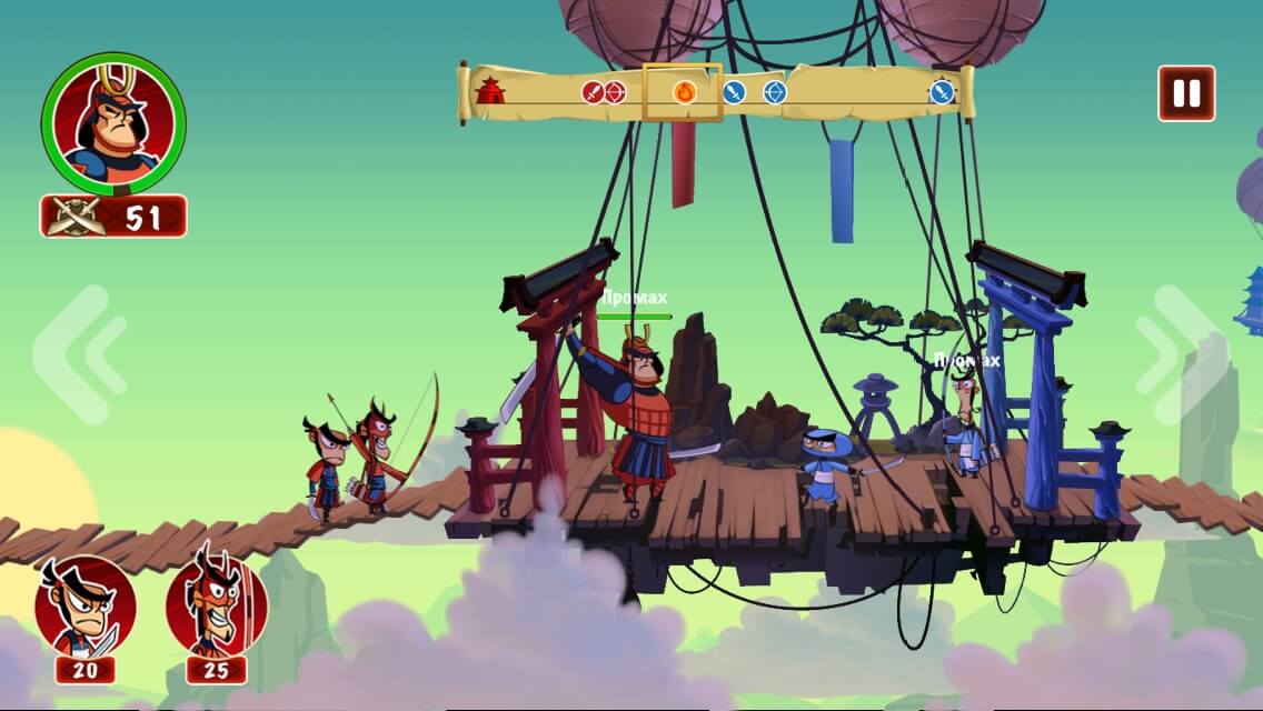 Ninjas vs Samurai: Epic Castle Defense Ninjas vs Samurai: Epic Castle Defense