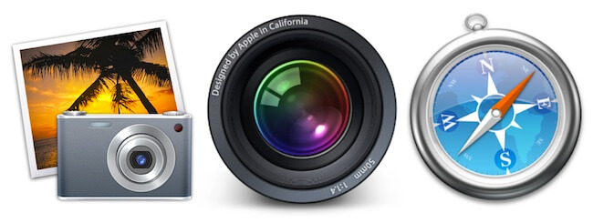 Safari, iPhoto и Aperture Safari, iPhoto и Aperture