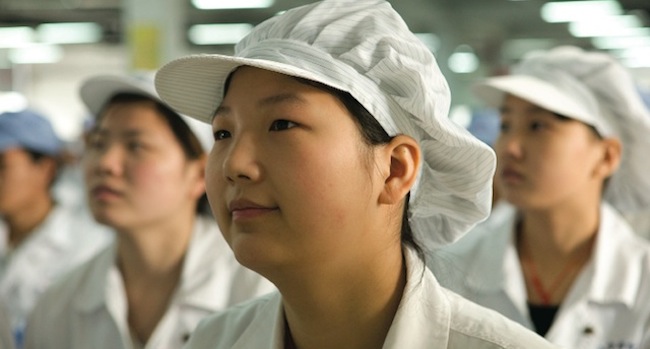 Работники Foxconn Работники Foxconn