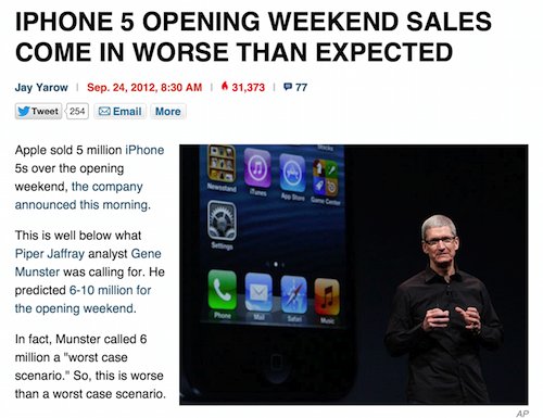 Apple разочаровала всех Apple разочаровала всех