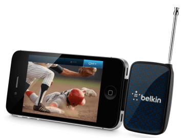 Belkin Dyle TV подключенный к iPhone Belkin Dyle TV подключенный к iPhone