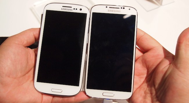Galaxy S4 и его предшественник Galaxy S4 и его предшественник