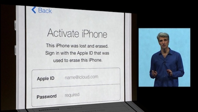 iOS 7 позволит уберечь ваш iPhone от злоумышленников. Фото.