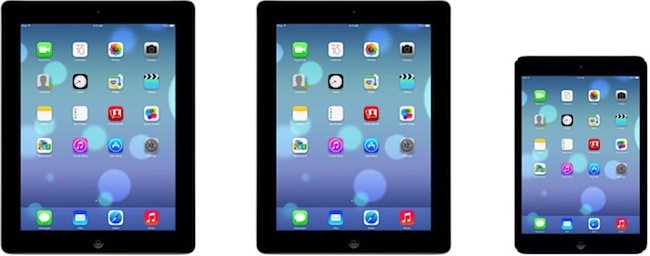 Как будет выглядеть iOS 7 на iPad. Фото.