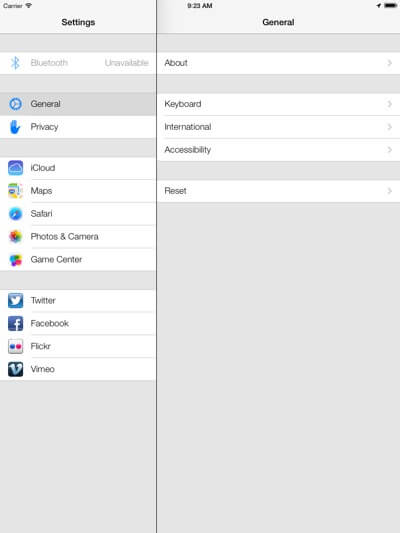 iOS 7 на iPad iOS 7 на iPad