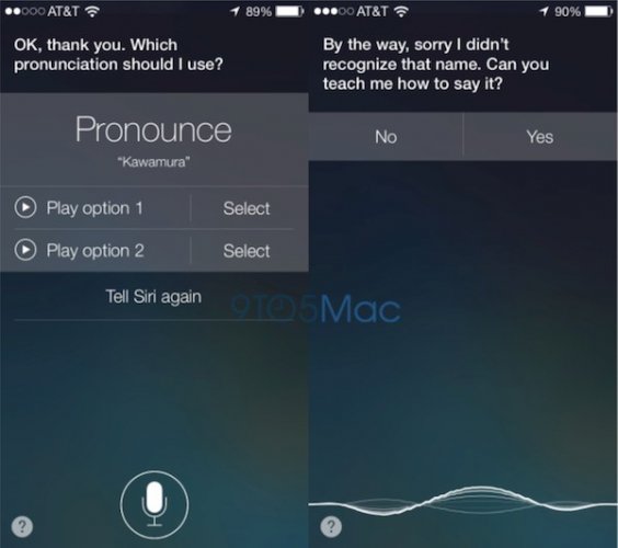 Siri учится говорить правильно Siri учится говорить правильно