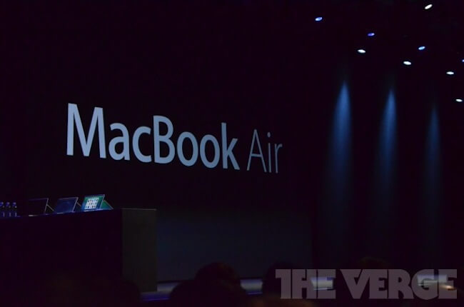 Apple анонсировала новые MacBook Air. Фото.