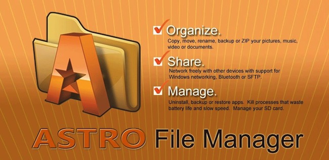 Astro File Manager Astro File Manager