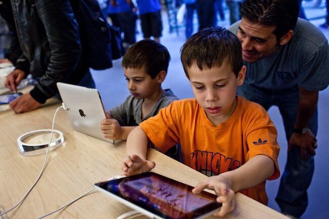 Дети и iPad Дети и iPad
