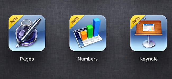 iWork для iCloud iWork для iCloud