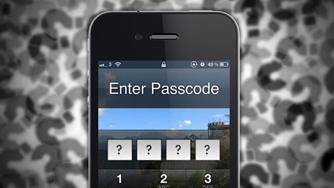 Пароль iPhone Пароль iPhone