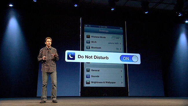 Forstall Do not Disturb Forstall Do not Disturb