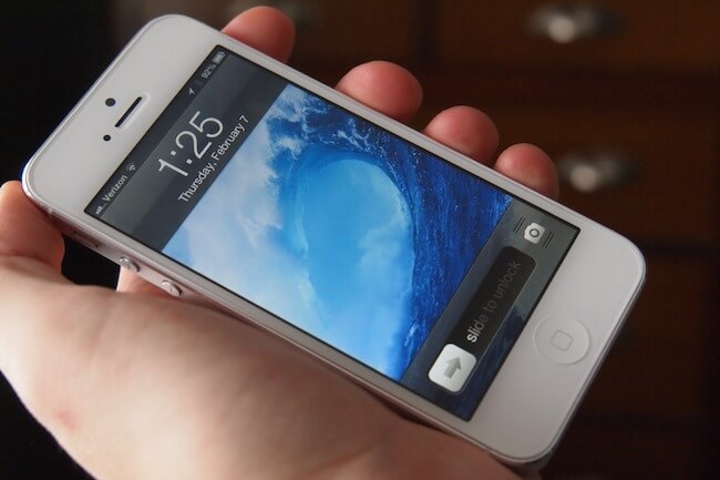 Slide to unlock Slide to unlock
