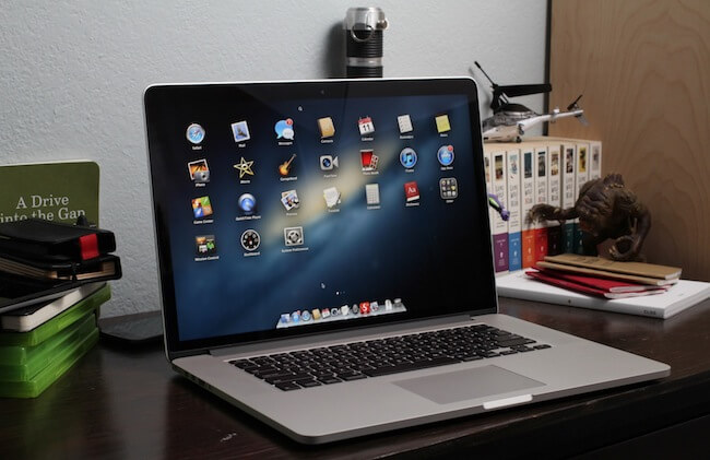 Убери из MacBook Pro Retina операционную систему OS X — что останется? Фото.